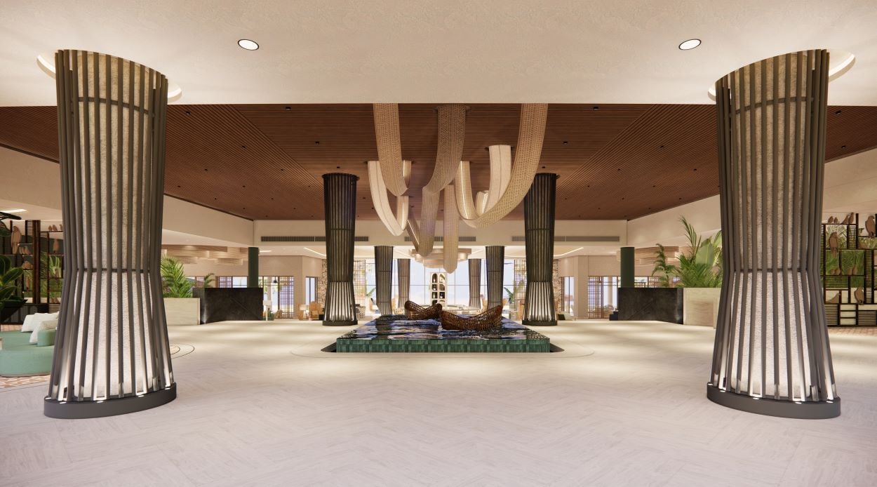 Lobby at Zemi Miches