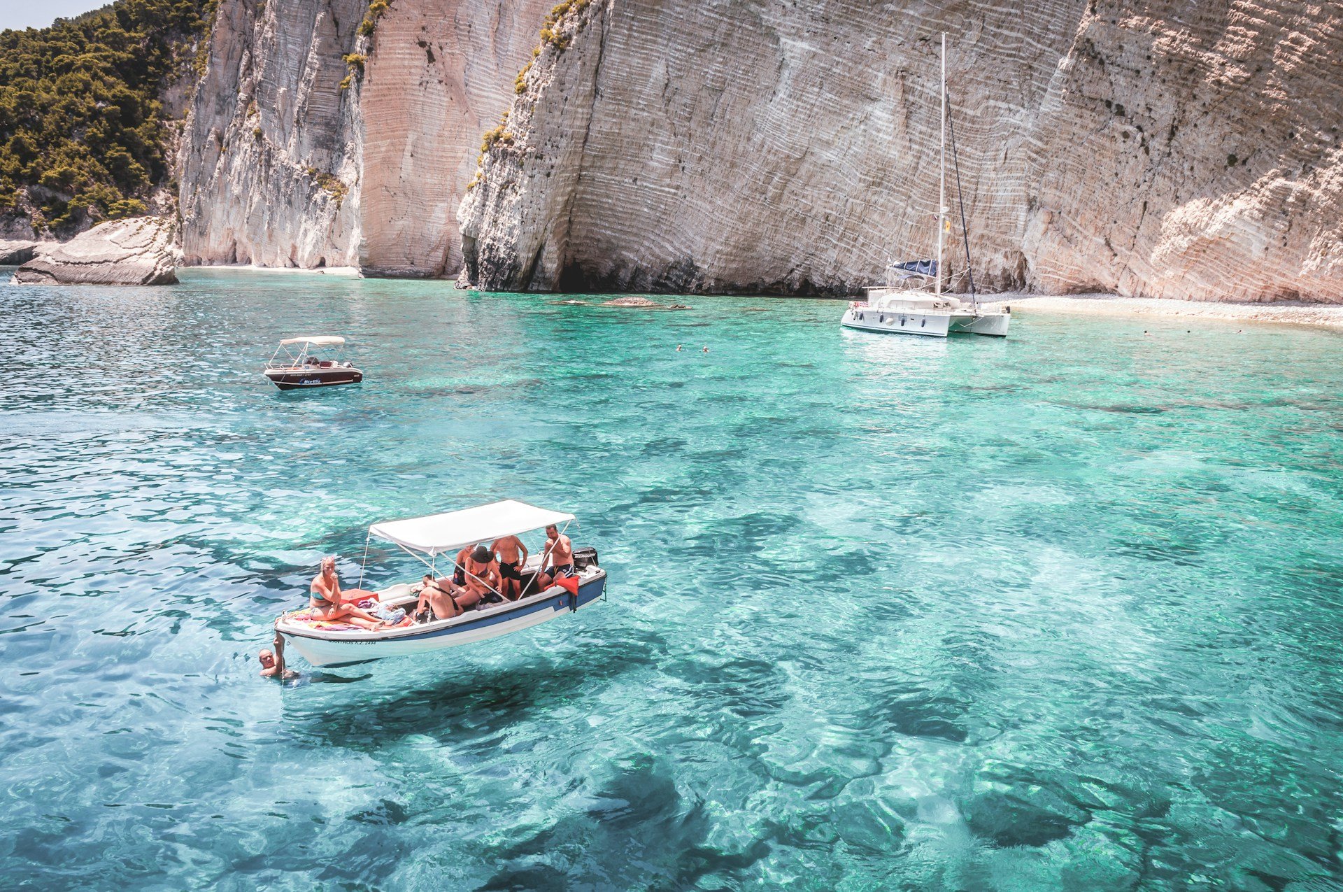 people on a boat