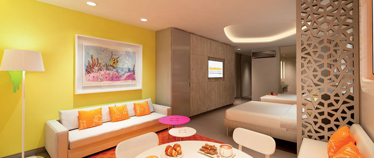 Nickelodeon Hotel Room