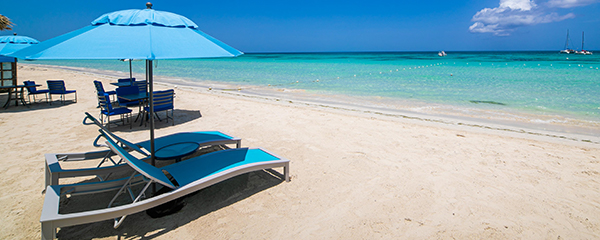 Image: chairs on the beach.