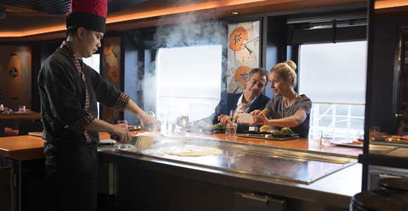 MSC Grandiosa Teppanyaki Restaurant