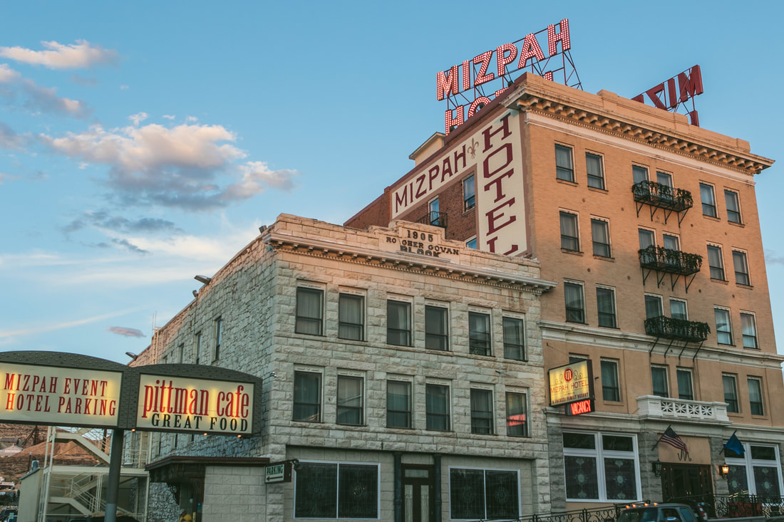 The Mizpah Hotel in Tonopah, Nevada