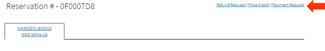 Payment request link
